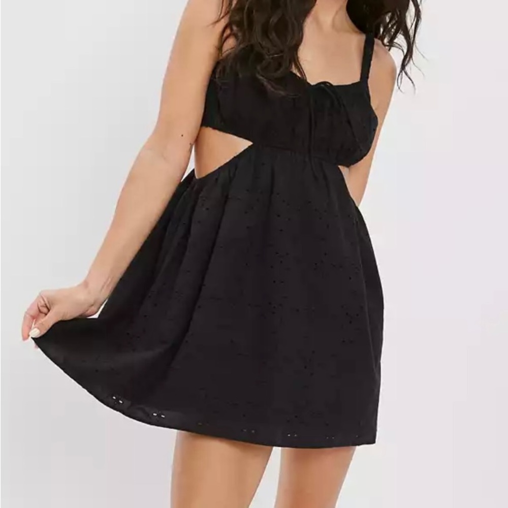 Cut-Out Tank Mini Dress